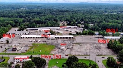 1201 E Church St, Cherryville, NC - Aérien  Vue de la carte - Image1
