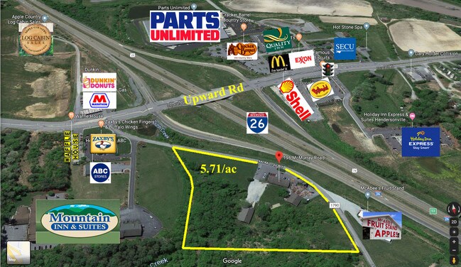 More details for 196 McMurray Rd, Flat Rock, NC - Land for Sale