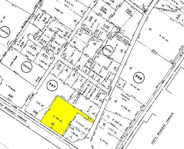 107 How Ln, New Brunswick, NJ à louer - Plan cadastral - Image 1 de 6