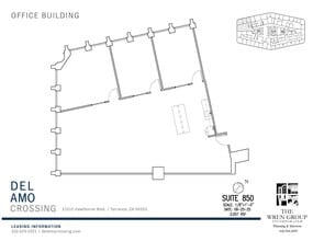 21515 Hawthorne Blvd, Torrance, CA for lease Floor Plan- Image 1 of 3