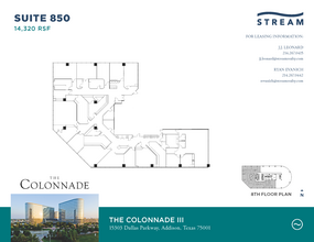 15301 N Dallas Pky, Addison, TX for lease Floor Plan- Image 1 of 1