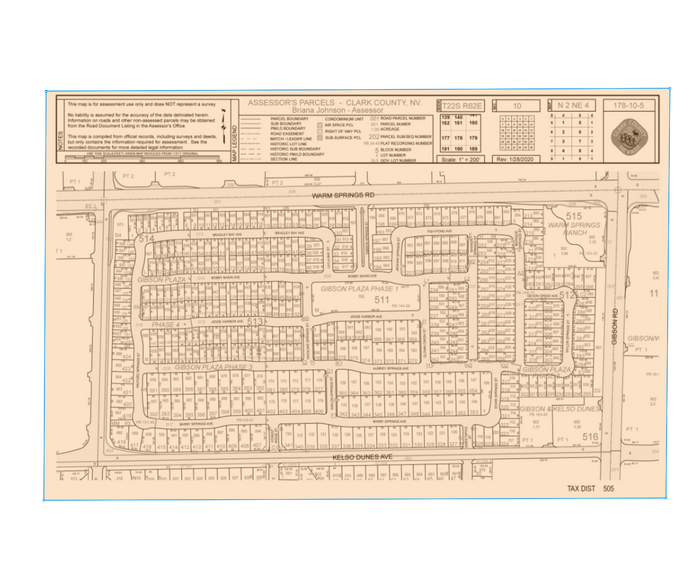367 Taylor Springs St, Henderson, NV à vendre - Plan cadastral - Image 1 de 1