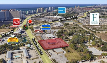 9800 Front Beach Rd, Panama City, FL - Aerial  map view