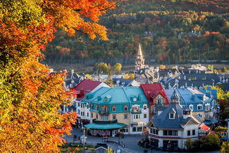 1000 Ch Des Voyageurs, Mont-tremblant, QC - Aérien  Vue de la carte