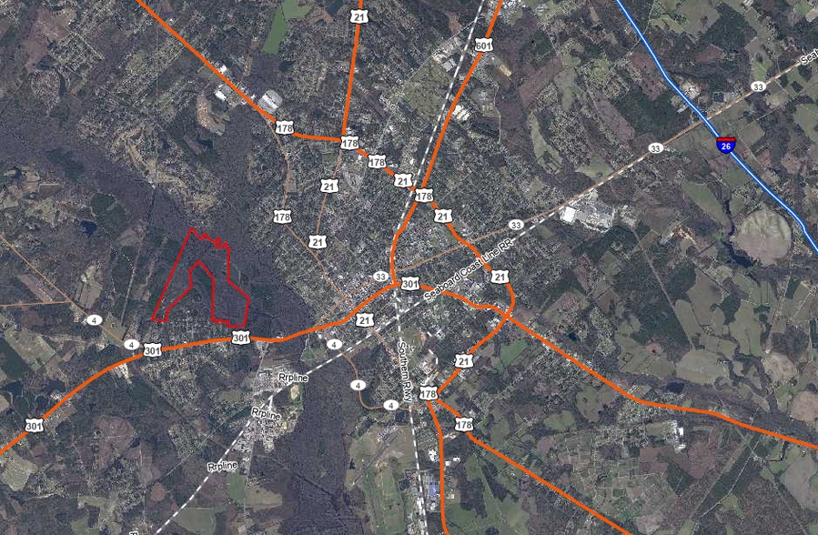 409 Windward Ave, Orangeburg, SC for sale - Aerial - Image 3 of 3