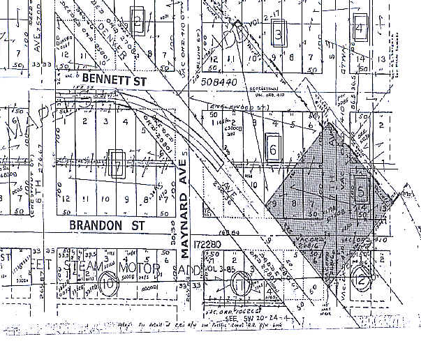 5400 Denver St S, Seattle, WA for lease - Plat Map - Image 3 of 4