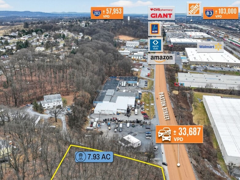 adj. to 7451 Paxton St, Harrisburg, PA for sale - Building Photo - Image 3 of 5