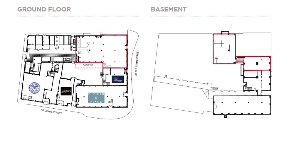 St. John St, Chester for lease - Floor Plan - Image 1 of 1