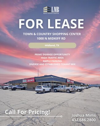 Plus de détails pour 1000-1108 N Midkiff Rd, Midland, TX - Commerce de détail à louer