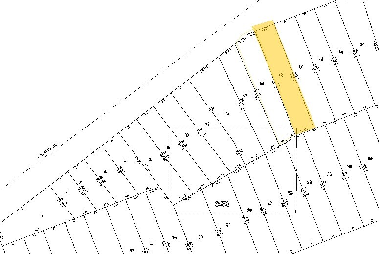58-50 Catalpa Ave, Ridgewood, NY for sale Plat Map- Image 1 of 2