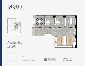 1899 L St NW, Washington, DC à louer Plan d  tage- Image 2 de 2