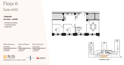 235 Montgomery St, San Francisco, CA for lease Floor Plan- Image 1 of 1