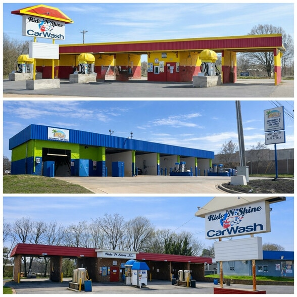 Greater Charlotte Car Wash portfolio of 3 properties for sale on LoopNet.ca - Building Photo - Image 1 of 14