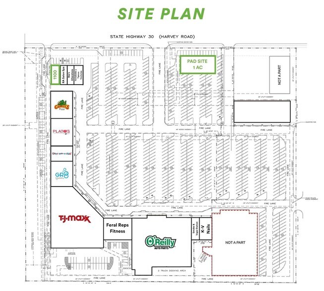 1100-1400 Harvey Rd, College Station, TX à louer - Photo du bâtiment - Image 3 de 6