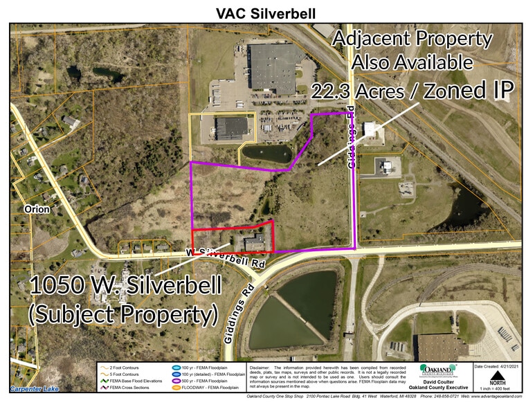 Silverbell Technology Park portefeuille de 2 propriétés à vendre sur LoopNet.ca - Plan cadastral - Image 1 de 24