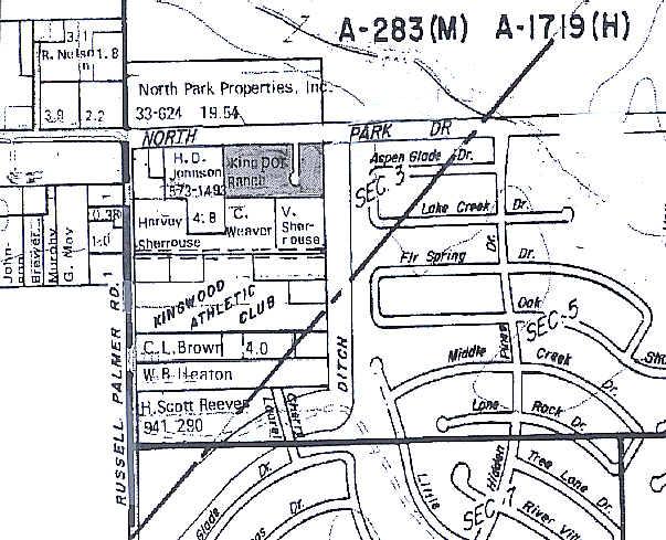 1964 Northpark Dr, Kingwood, TX à vendre - Plan cadastral - Image 2 de 12