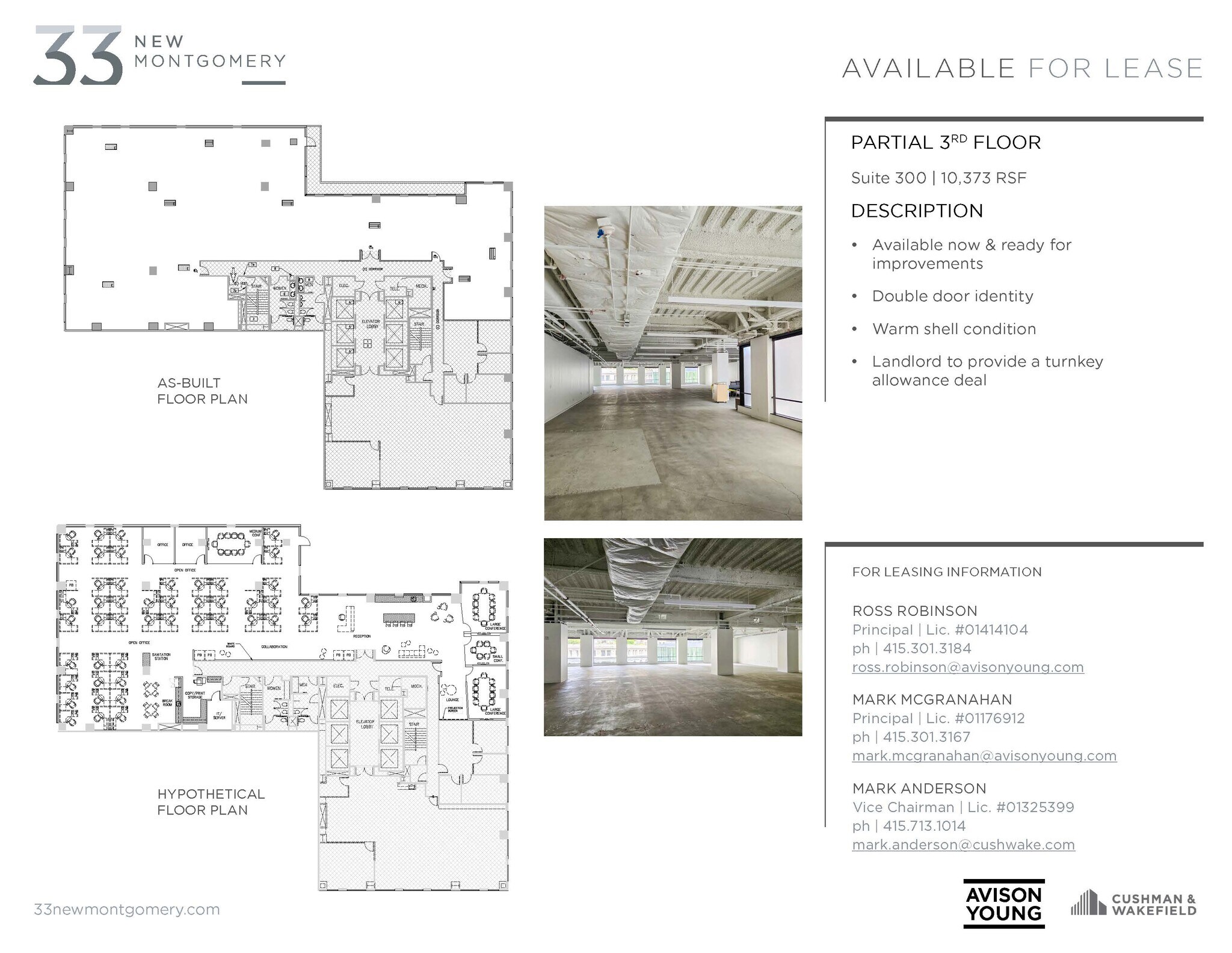 33 New Montgomery St, San Francisco, CA for lease Floor Plan- Image 1 of 1