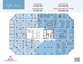 8180-8200 Greensboro Dr, McLean, VA for lease Floor Plan- Image 1 of 1