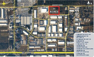 More details for SE Corner of Greens Road and Diplomatic Circle, Houston, TX - Land for Lease