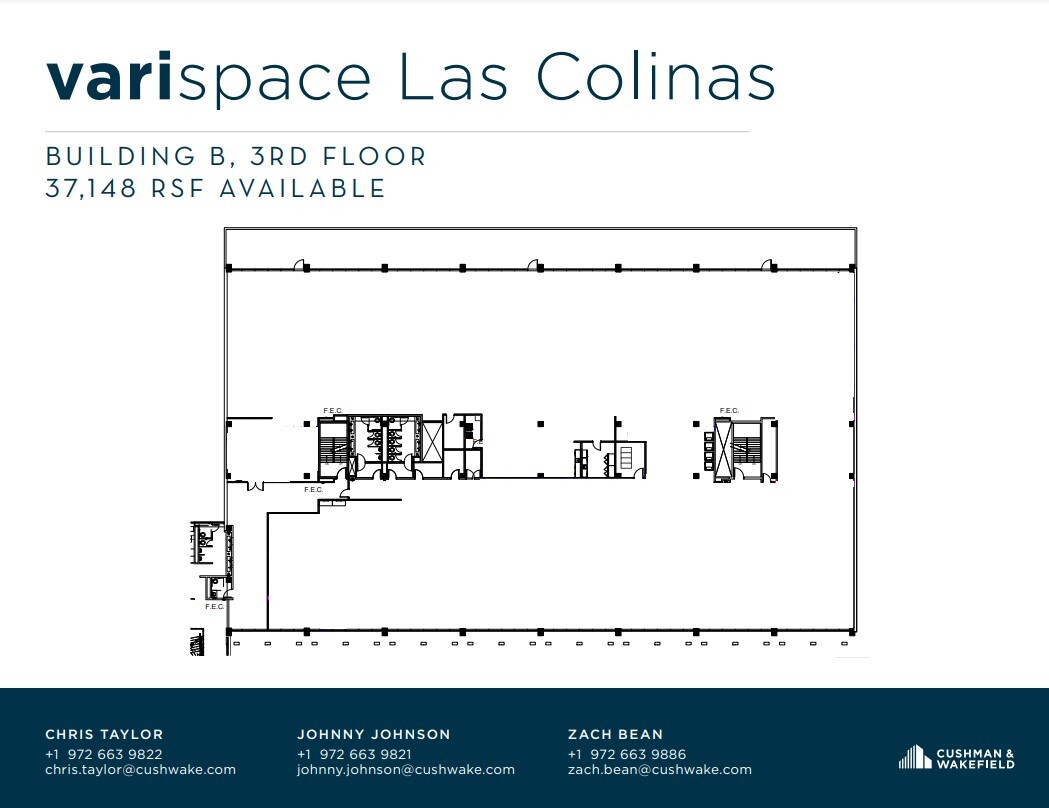 901 W Walnut Hill Ln, Irving, TX à louer Plan d’étage- Image 1 de 1