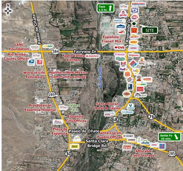 1509 N Riverside Dr, Espanola, NM à louer - Photo du bâtiment - Image 2 de 3