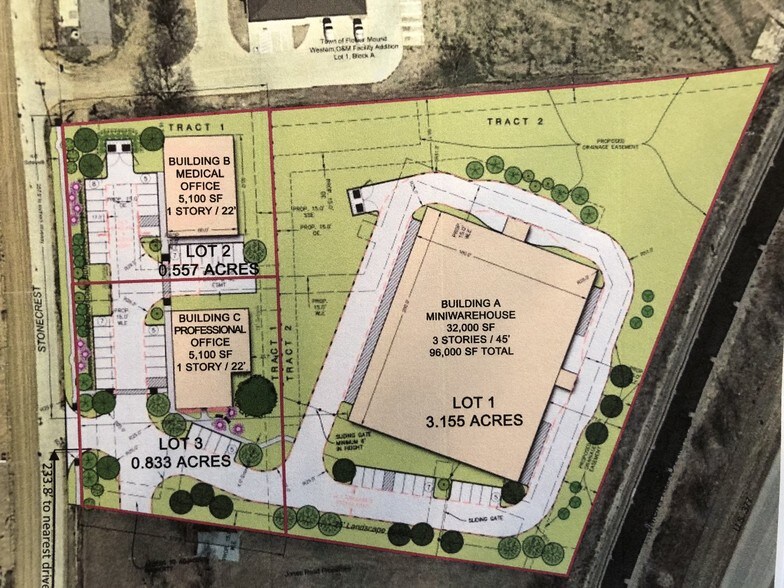 6404 Stonecrest Rd, Flower Mound, TX for sale - Site Plan - Image 1 of 1