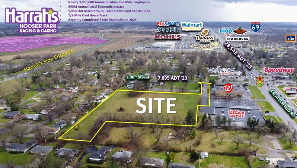 S Scatterfield Rd, Anderson, IN for sale - Building Photo - Image 2 of 7