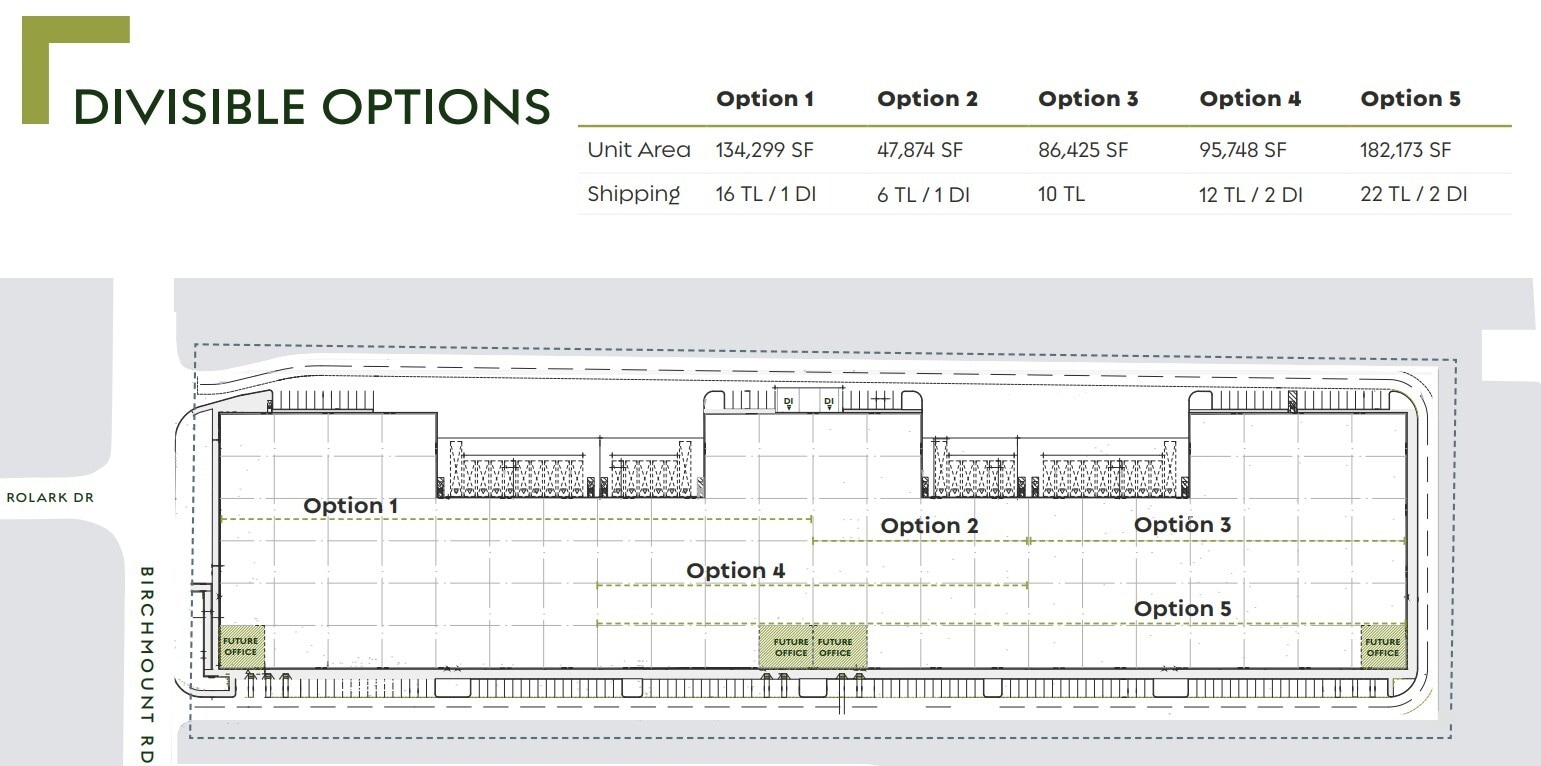 1845 Birchmount Rd, Toronto, ON for lease Floor Plan- Image 1 of 12