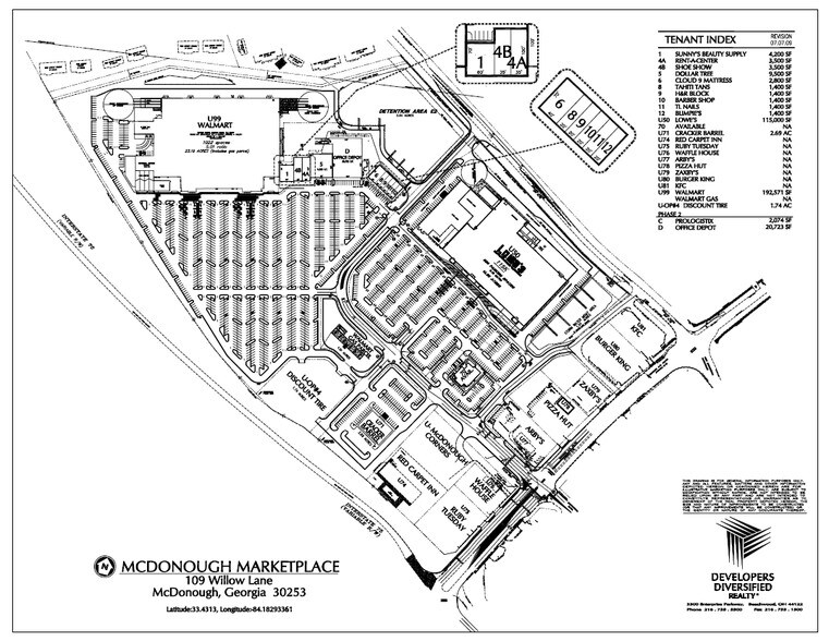 133 Willow Ln, McDonough, GA à louer - Plan de site - Image 3 de 16