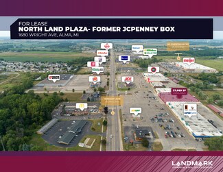 Plus de détails pour 1680 Wright Ave, Alma, MI - Commerce de détail à louer