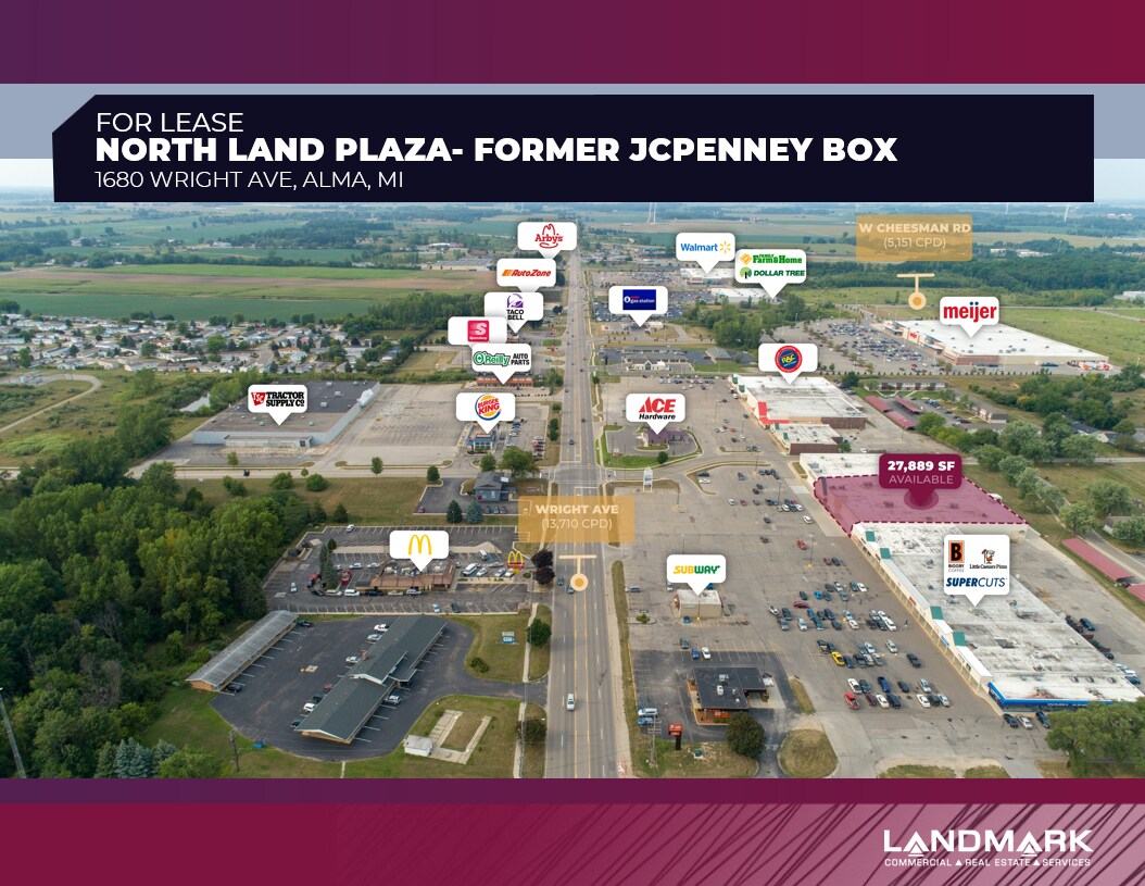 1680 Wright Ave, Alma, MI à louer Photo du bâtiment- Image 1 de 2