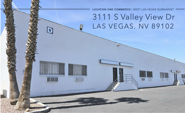 Plus de détails pour 3111 S Valley View Blvd, Las Vegas, NV - Local d'activités à louer