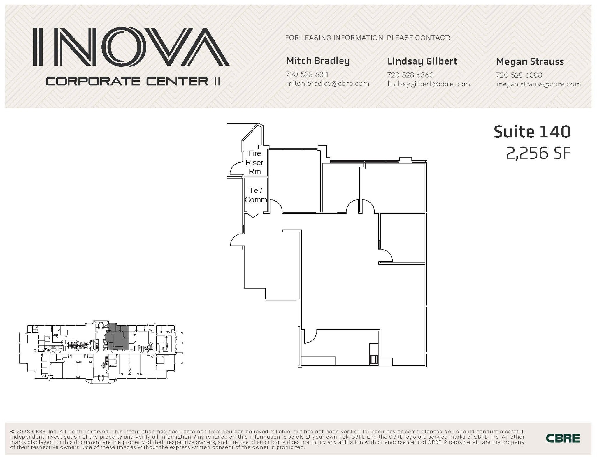 10700 E Geddes Ave, Englewood, CO for lease Floor Plan- Image 1 of 1