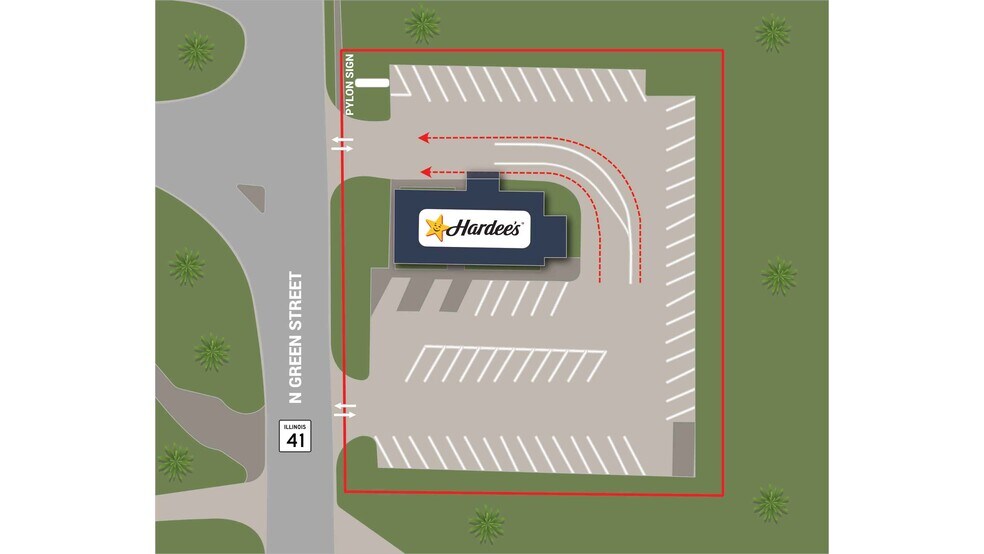 220 Green St, Bushnell, IL à vendre - Photo du bâtiment - Image 2 de 3