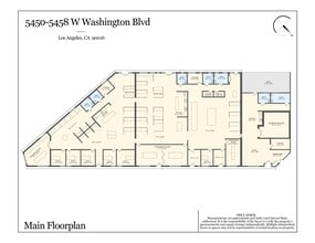 5450-5458 W Washington Blvd, Los Angeles, CA for lease Typical Floor Plan- Image 2 of 2