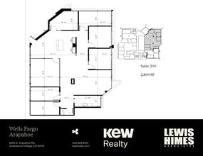 9350 E Arapahoe Rd, Greenwood Village, CO for lease Floor Plan- Image 2 of 13