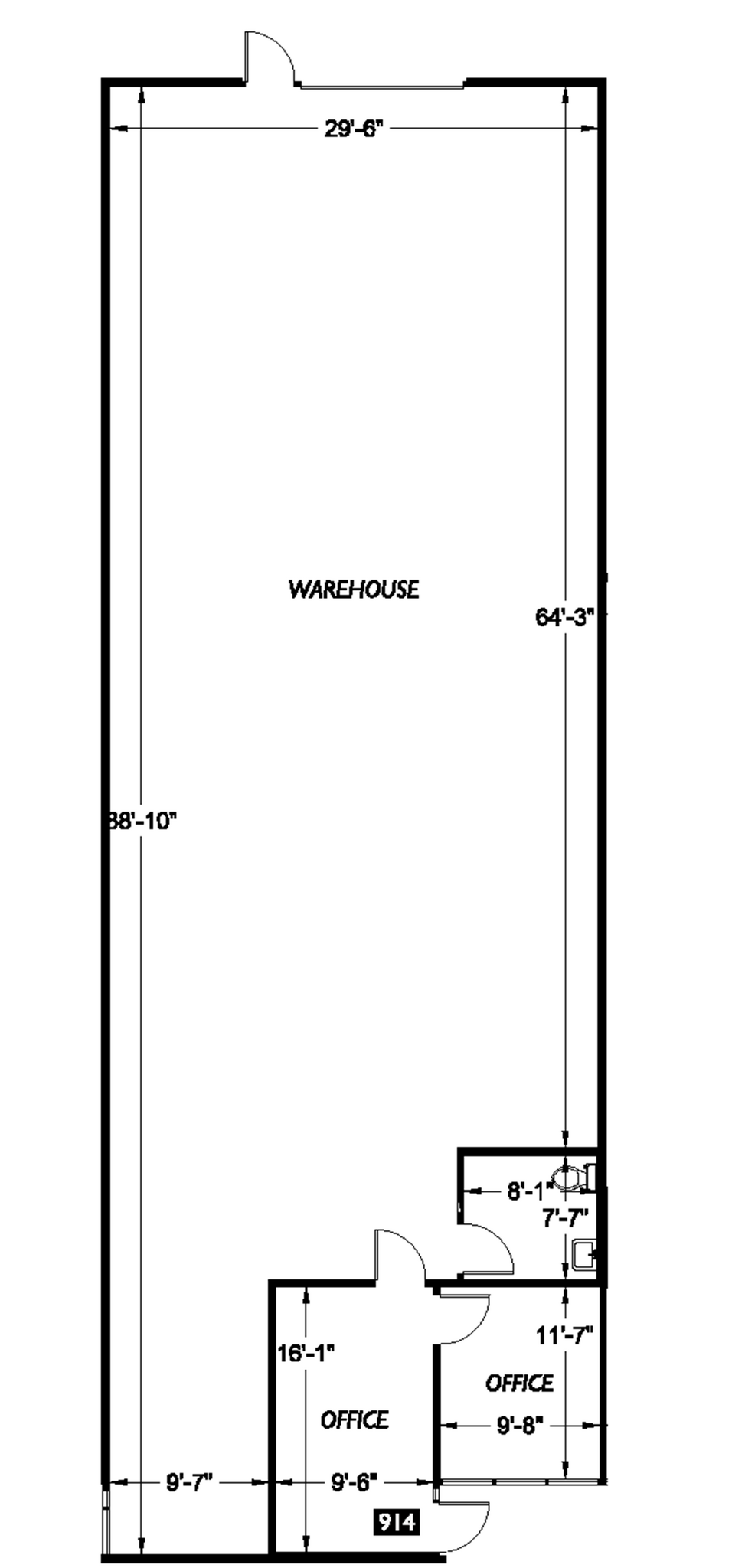 679-699 Strander Blvd, Tukwila, WA for lease Floor Plan- Image 1 of 1