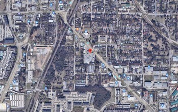 316 Dallas Dr, Denton, TX - AERIAL  map view