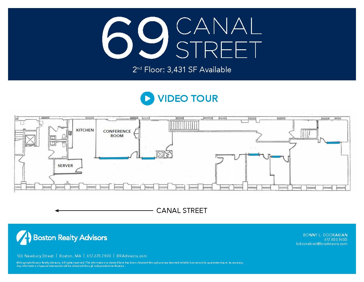 69 Canal St, Boston, MA for lease Floor Plan- Image 1 of 1
