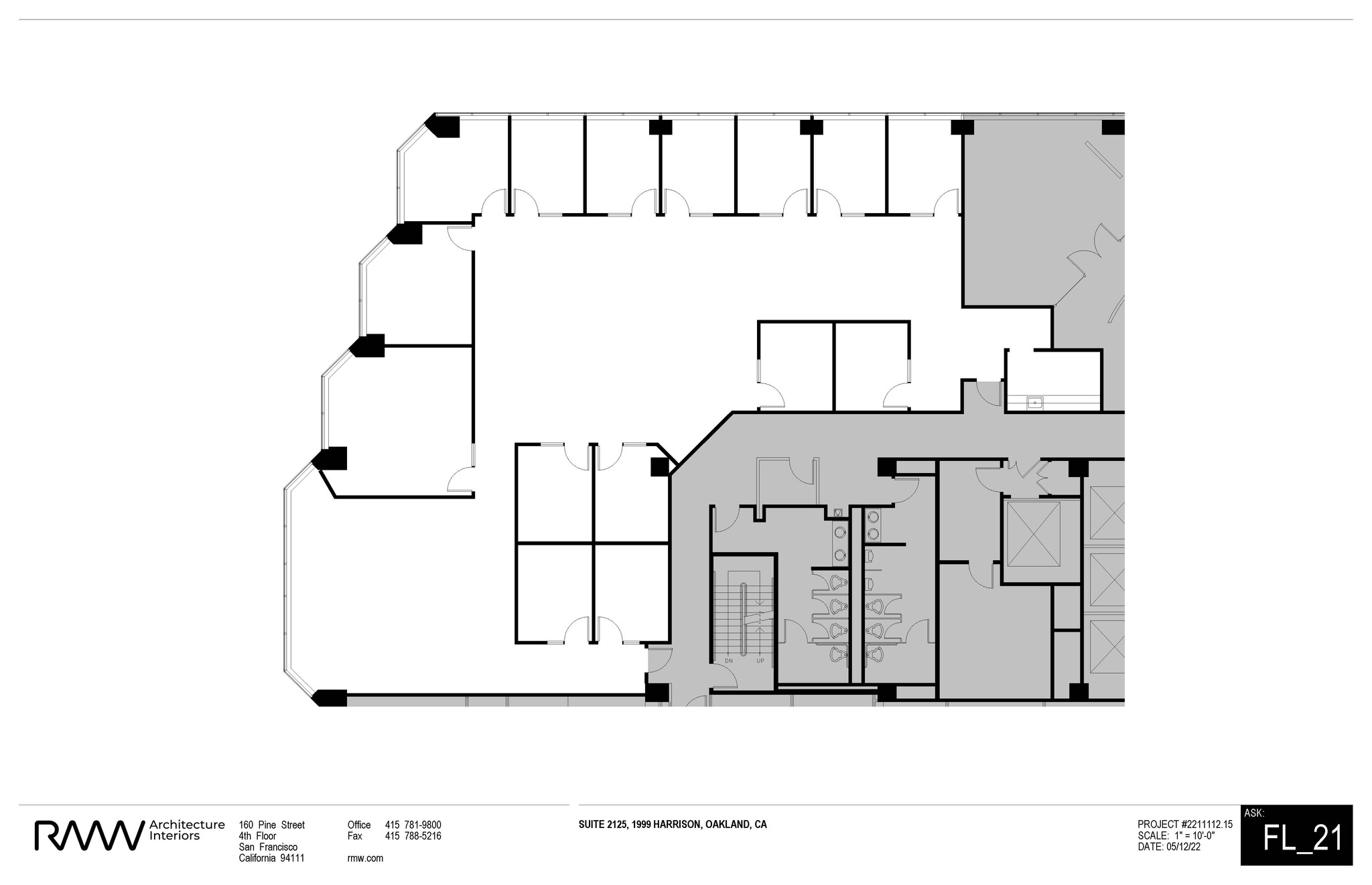 1999 Harrison St, Oakland, CA for lease Floor Plan- Image 1 of 1