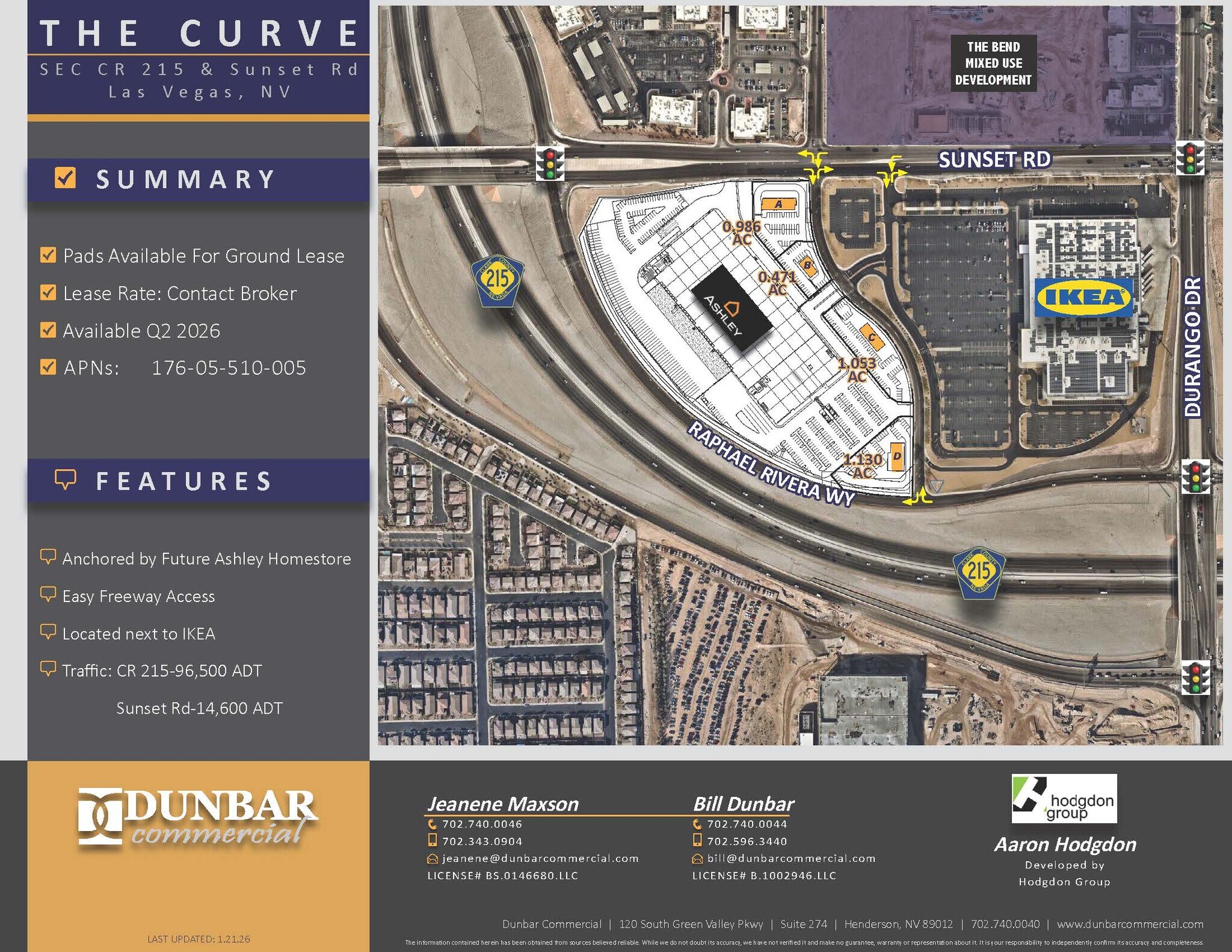 S SEC CR 215 & Sunset Rd., Las Vegas, NV for lease Primary Photo- Image 1 of 6