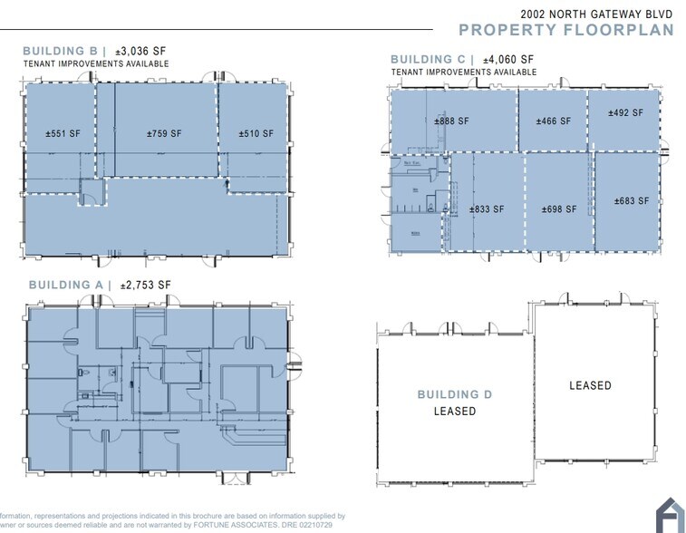 2002 N Gateway Blvd, Fresno, CA à vendre - Plan d’étage - Image 3 de 3