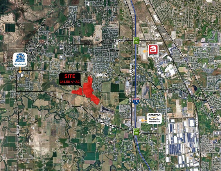 2955 1900 N, Plain City, UT à vendre - Aérien - Image 2 de 9
