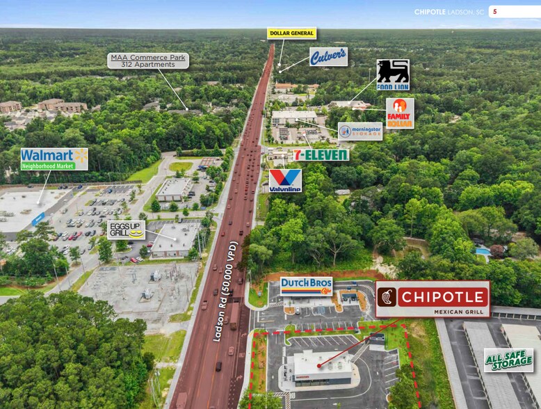 3678 Ladson Rd, Ladson, SC à vendre - Photo du bâtiment - Image 3 de 5