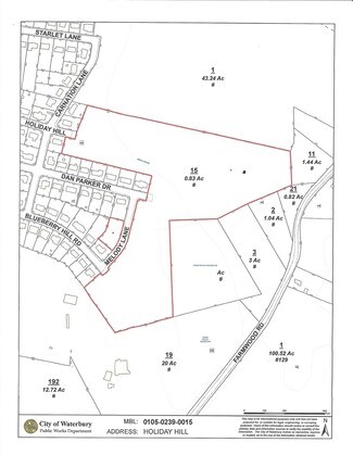Plus de détails pour Melody Ln, Waterbury, CT - Terrain à vendre