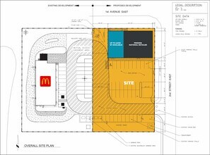 111 2nd St E, Cardston, AB for lease Site Plan- Image 1 of 1