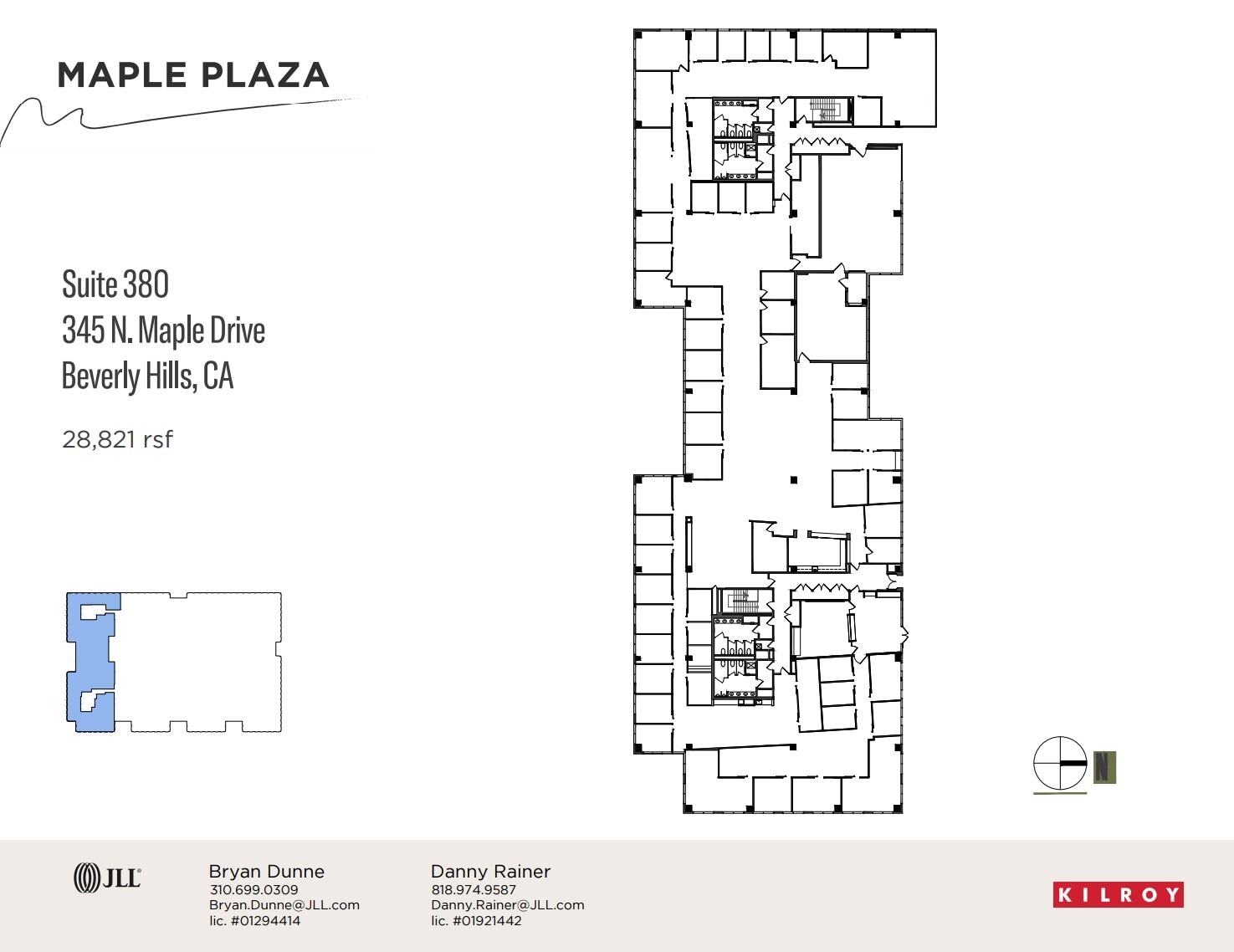 345 N Maple Dr, Beverly Hills, CA à louer Plan d’étage- Image 1 de 1