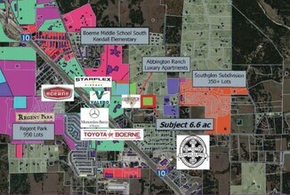 25 Cascade Caverns Rd, Boerne, TX - AÉRIEN Vue de la carte - Image1
