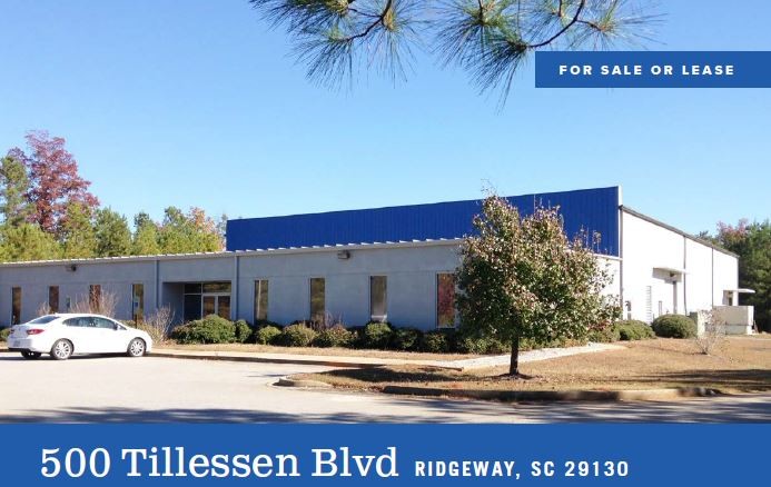 500 Tillessen Blvd, Ridgeway, SC à vendre - Photo du bâtiment - Image 1 de 1