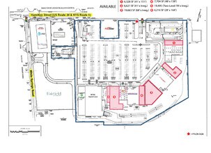 337-381 Hamilton St, Geneva, NY à louer Plan de site- Image 1 de 1